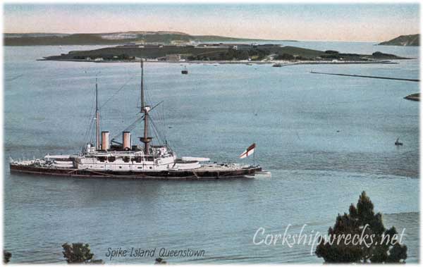  HMS Howe at Queenstown 